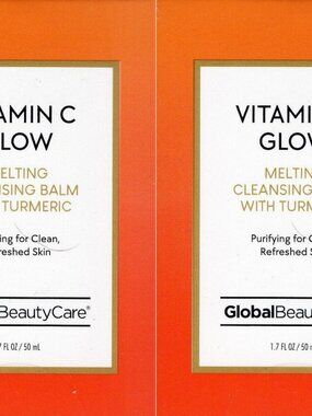 Global Beauty Care Vitamin C Glow Melting Cleansing Balm 1.7 (Set of 2)